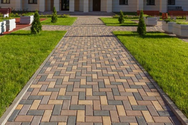 Permeable Paver Driveway in North Hills, NY